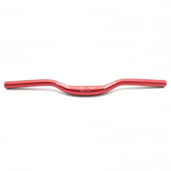 Lenker 52parts riser - 450 mm - laser red / laser blue